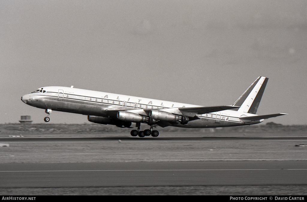 Aircraft Photo of I-DIWM | Douglas DC-8-43 | Alitalia | AirHistory.net #30756