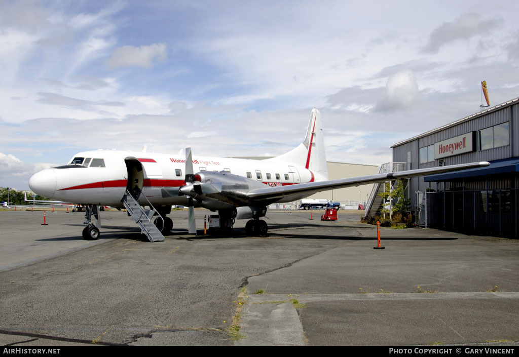 Aircraft Photo of N580HW | Convair 580 | Honeywell Flight Test | AirHistory.net #30757