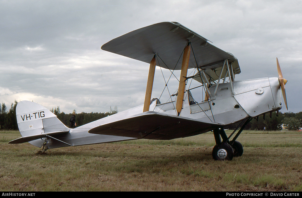 Aircraft Photo of VH-TIG | De Havilland D.H. 82A Tiger Moth | AirHistory.net #30765