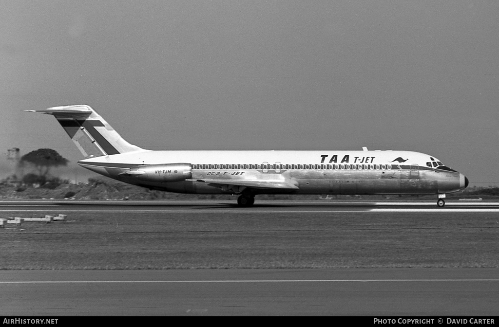 Aircraft Photo of VH-TJM | McDonnell Douglas DC-9-31 | Trans-Australia Airlines - TAA | AirHistory.net #30775