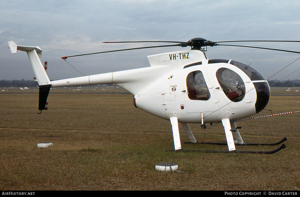 Aircraft Photo of VH-THZ | Hughes 500D (369D) | AirHistory.net #30782