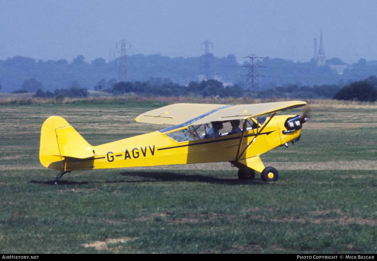 Aircraft Photo of G-AGVV | Piper J-3C-65 Cub | AirHistory.net #30785