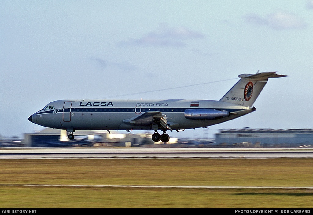 Aircraft Photo of TI-1055C | BAC 111-409AY One-Eleven | LACSA - Líneas Aéreas de Costa Rica | AirHistory.net #30813