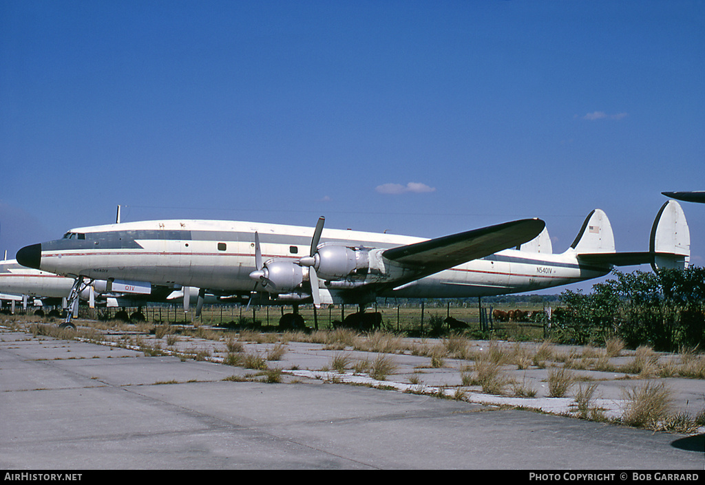 Aircraft Photo of N5401V | Lockheed L-1049H Super Constellation | AirHistory.net #30816