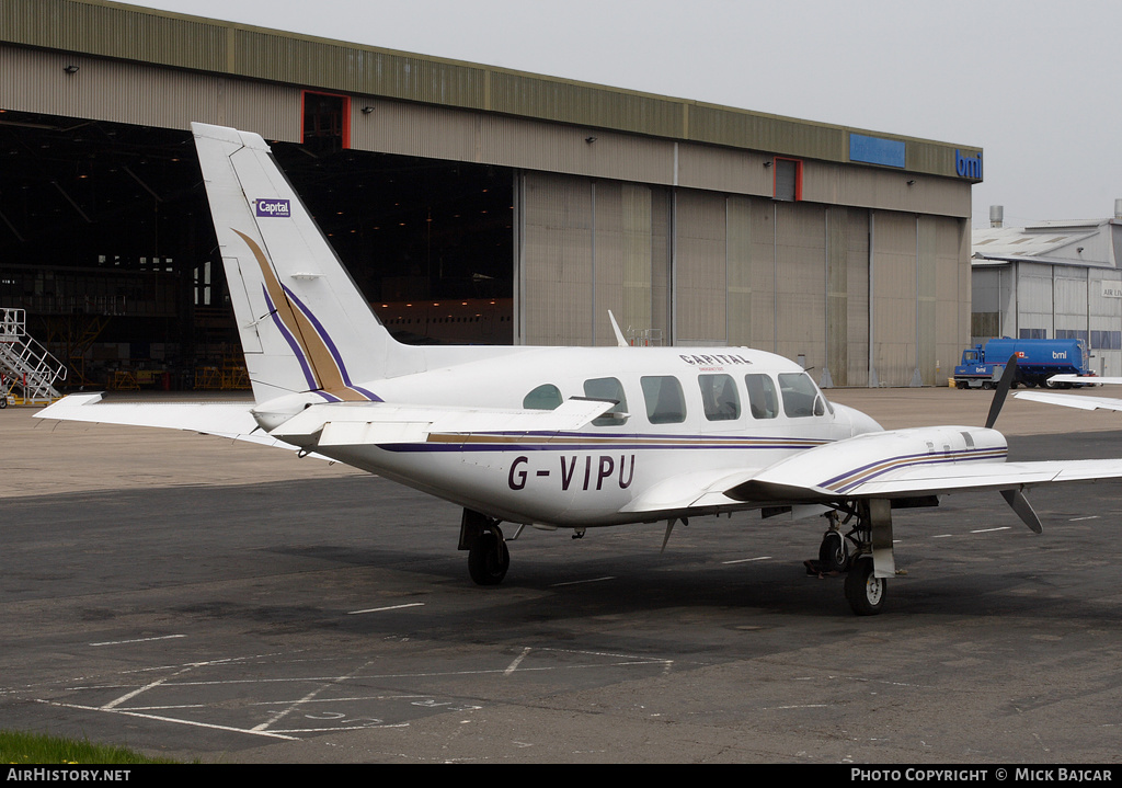 Aircraft Photo of G-VIPU | Piper PA-31-350 Chieftain | Capital Air Charter | AirHistory.net #30817