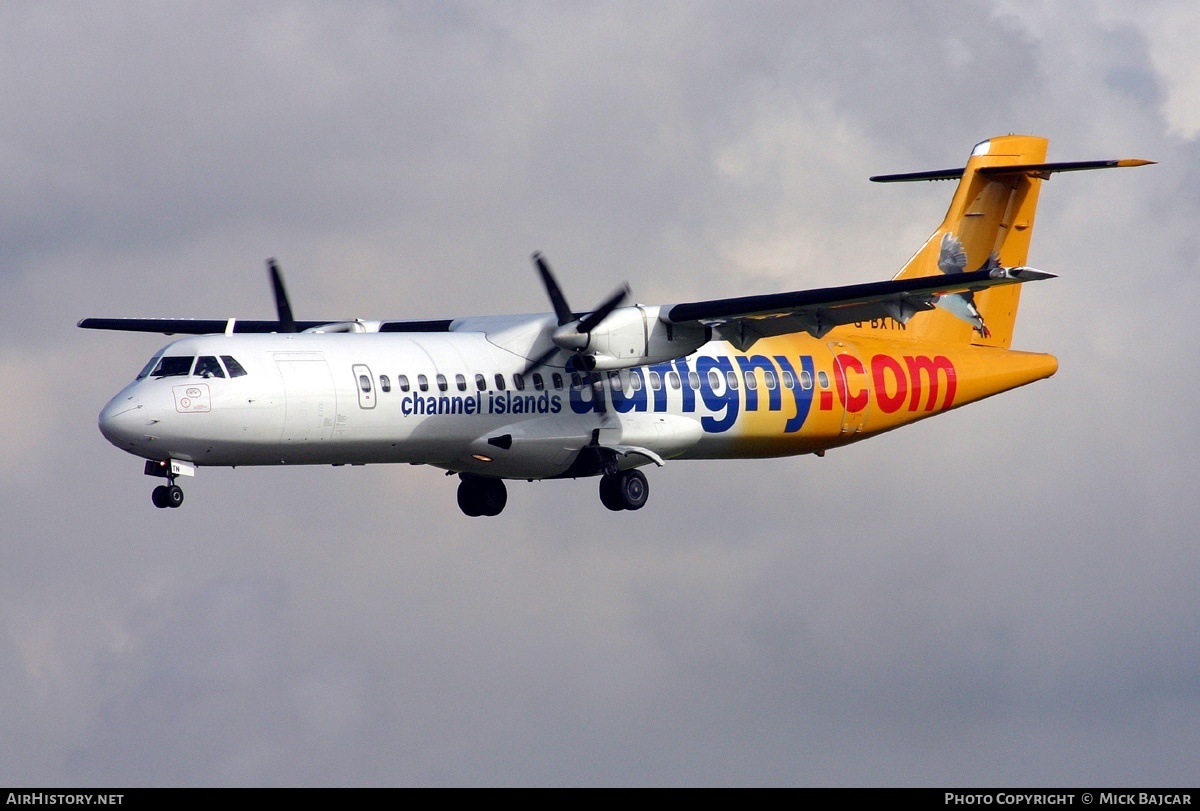 Aircraft Photo of G-BXTN | ATR ATR-72-202 | Aurigny Air Services | AirHistory.net #30821