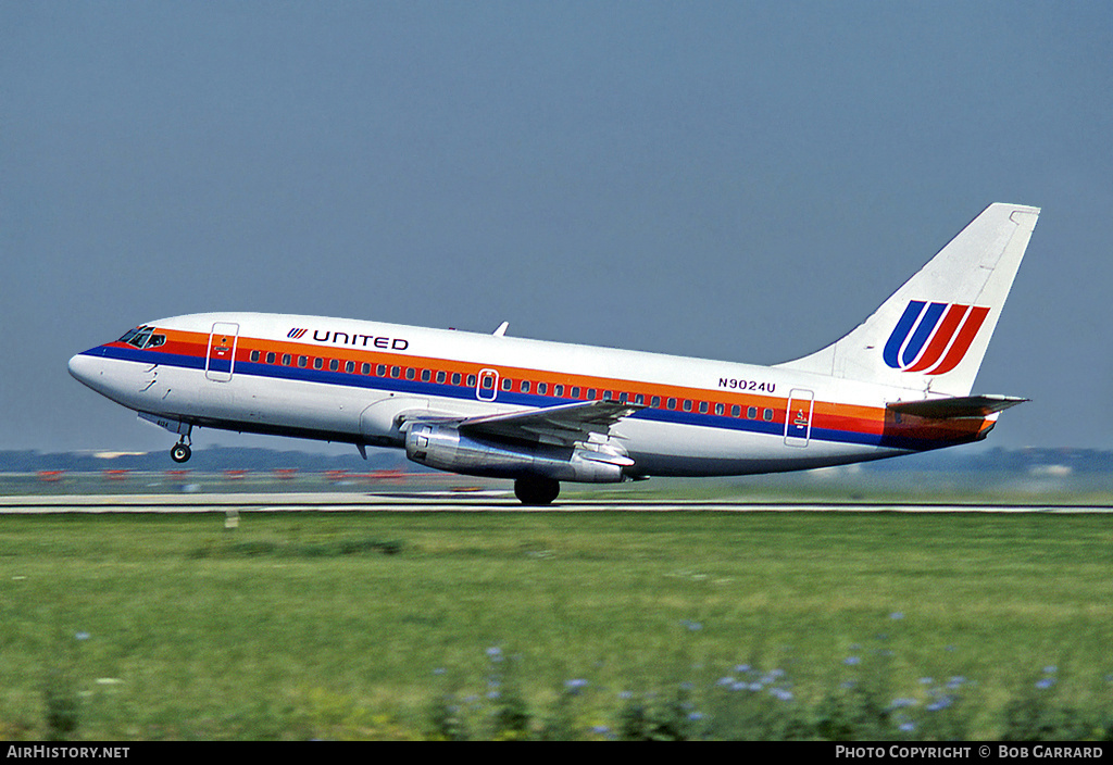 Aircraft Photo of N9024U | Boeing 737-222 | United Airlines | AirHistory.net #30823