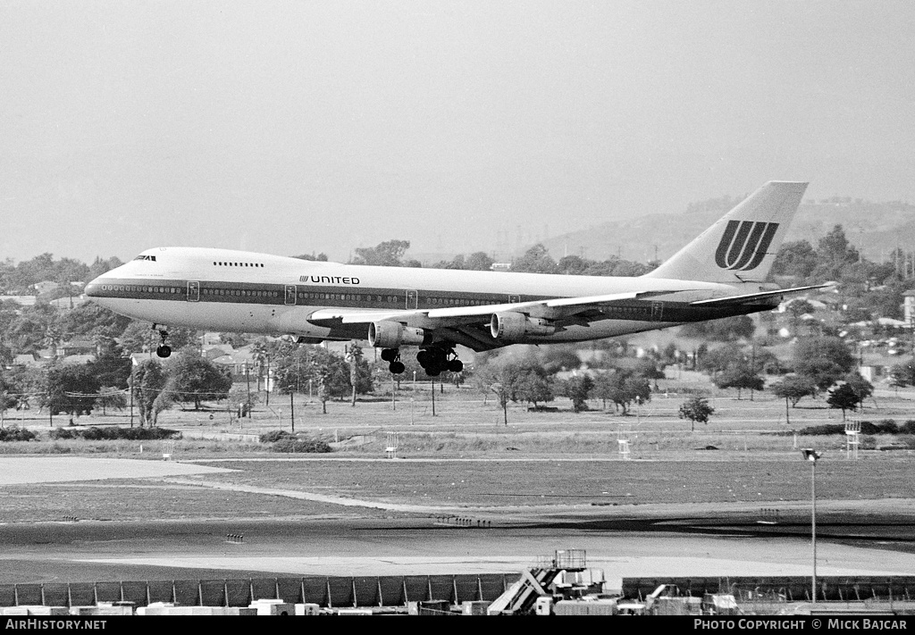 Aircraft Photo of N4711U | Boeing 747-122 | United Airlines | AirHistory.net #30828