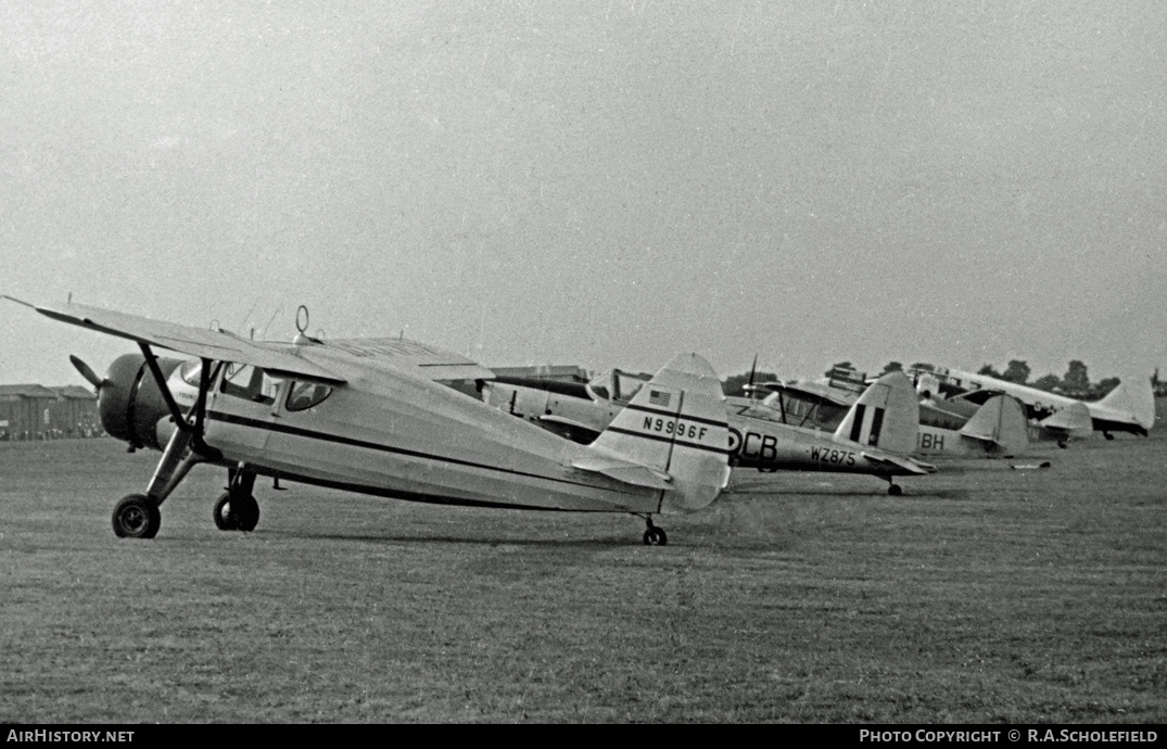 Aircraft Photo of N9996F | Fairchild 24W-41A | AirHistory.net #30838