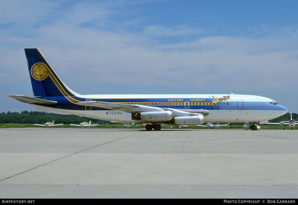 Aircraft Photo of N7224U | Boeing 720-022 | Caesars Chariot - Caesars Palace | AirHistory.net #30839