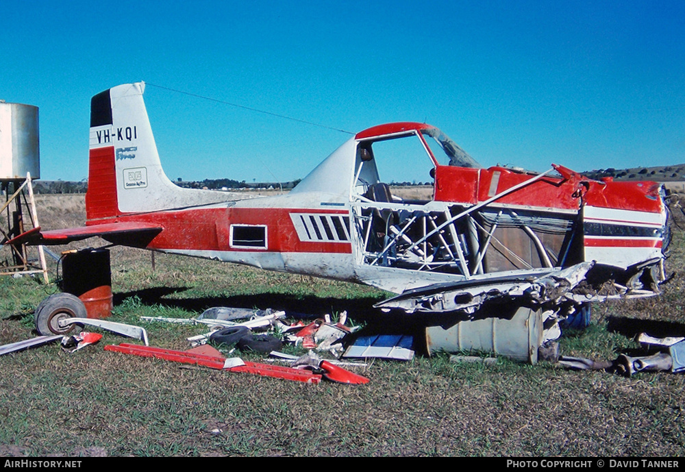 Aircraft Photo of VH-KQI | Cessna A188 AgWagon 300 | AirHistory.net #30849