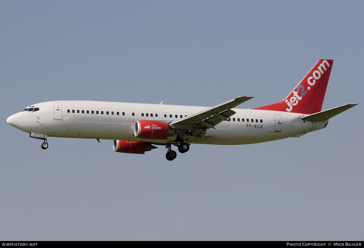 Aircraft Photo of TF-ELZ | Boeing 737-4Y0 | Jet2 | AirHistory.net #30853