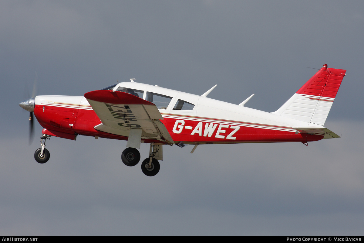 Aircraft Photo of G-AWEZ | Piper PA-28R-180 Cherokee Arrow | AirHistory.net #30854