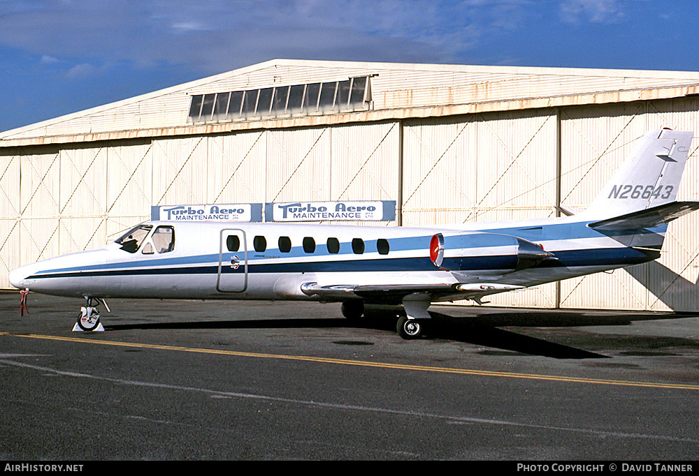 Aircraft Photo of N26643 | Cessna 560 Citation V | AirHistory.net #30863