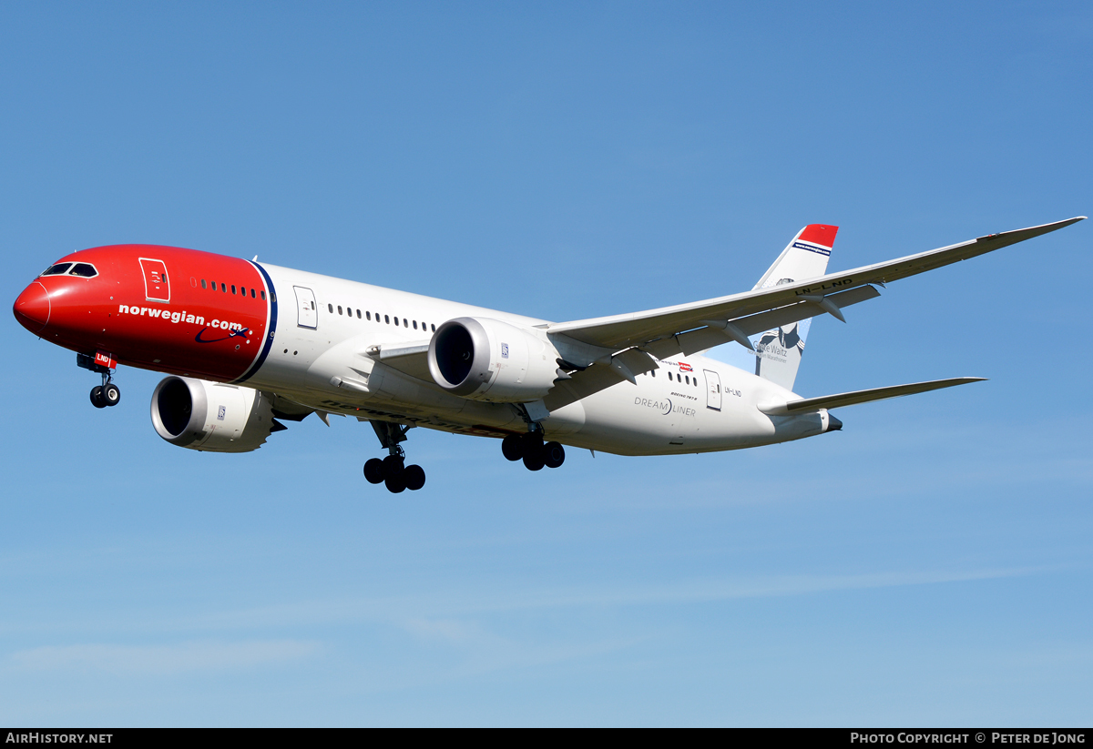 Aircraft Photo of LN-LND | Boeing 787-8 Dreamliner | Norwegian | AirHistory.net #30873