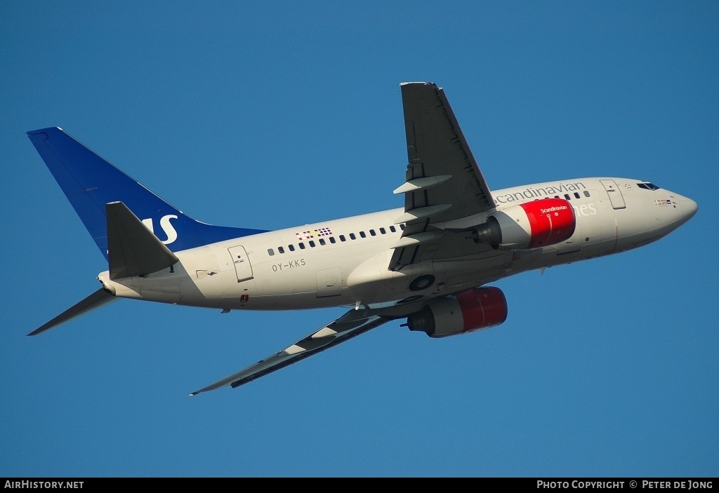 Aircraft Photo of OY-KKS | Boeing 737-683 | Scandinavian Airlines - SAS | AirHistory.net #30875