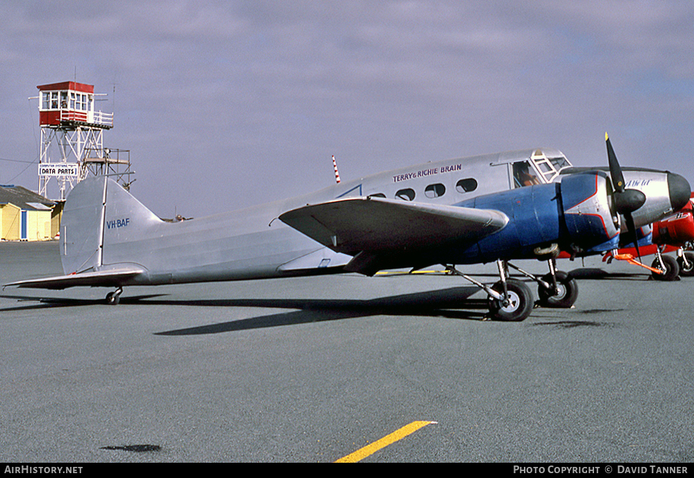 Aircraft Photo of VH-BAF | Avro 652A(M) Anson I | Terry & Richie Brain | AirHistory.net #30890