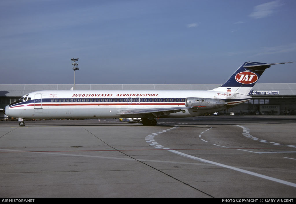 Aircraft Photo of YU-AJM | McDonnell Douglas DC-9-32 | JAT Yugoslav Airlines - Jugoslovenski Aerotransport | AirHistory.net #30896