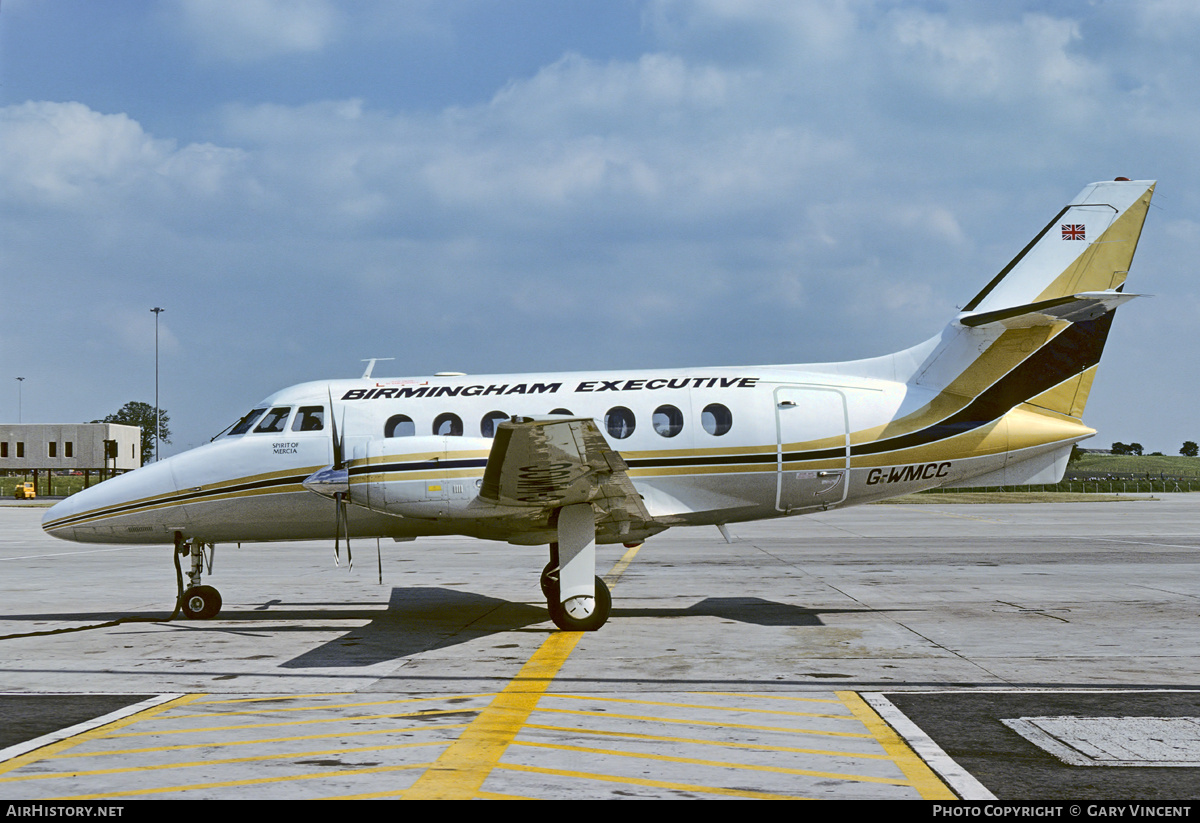 Aircraft Photo of G-WMCC | British Aerospace BAe-3102 Jetstream 31 | Birmingham Executive Airways | AirHistory.net #30902