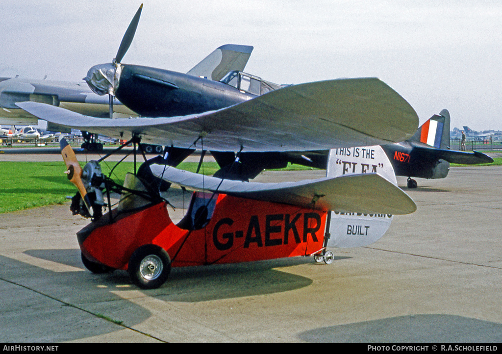 Aircraft Photo of G-AEKR | Mignet HM-14 Pou-du-Ciel | AirHistory.net #30908