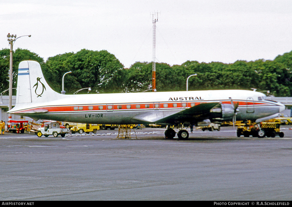 Aircraft Photo of LV-IOR | Douglas DC-6 | Austral Líneas Aéreas | AirHistory.net #30910