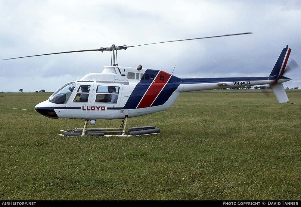 Aircraft Photo of VH-PCR | Bell 206B-3 JetRanger III | Lloyd Helicopters | AirHistory.net #30912