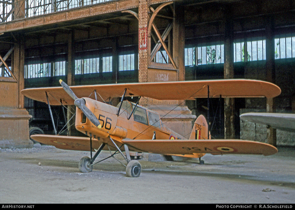 Aircraft Photo of V-56 | Stampe-Vertongen SV-4B | Belgium - Air Force | AirHistory.net #30914