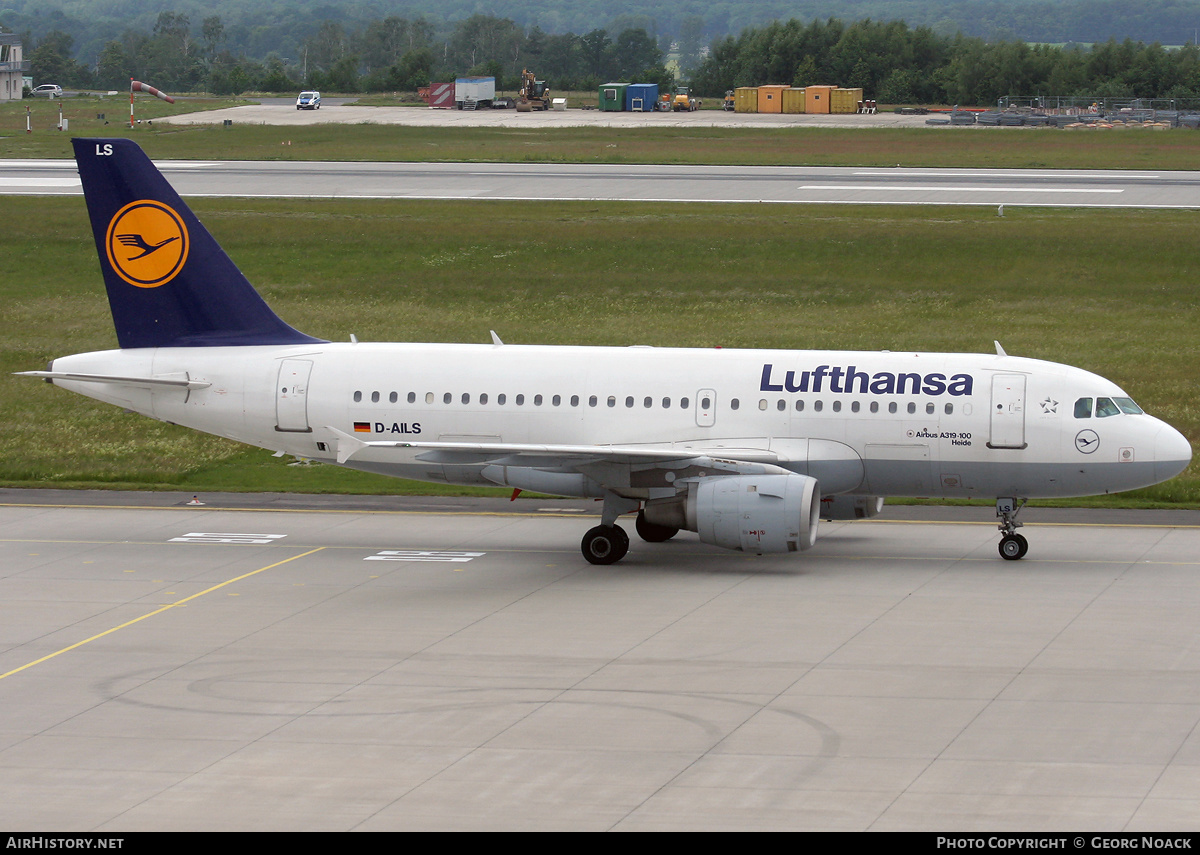 Aircraft Photo of D-AILS | Airbus A319-114 | Lufthansa | AirHistory.net #30917