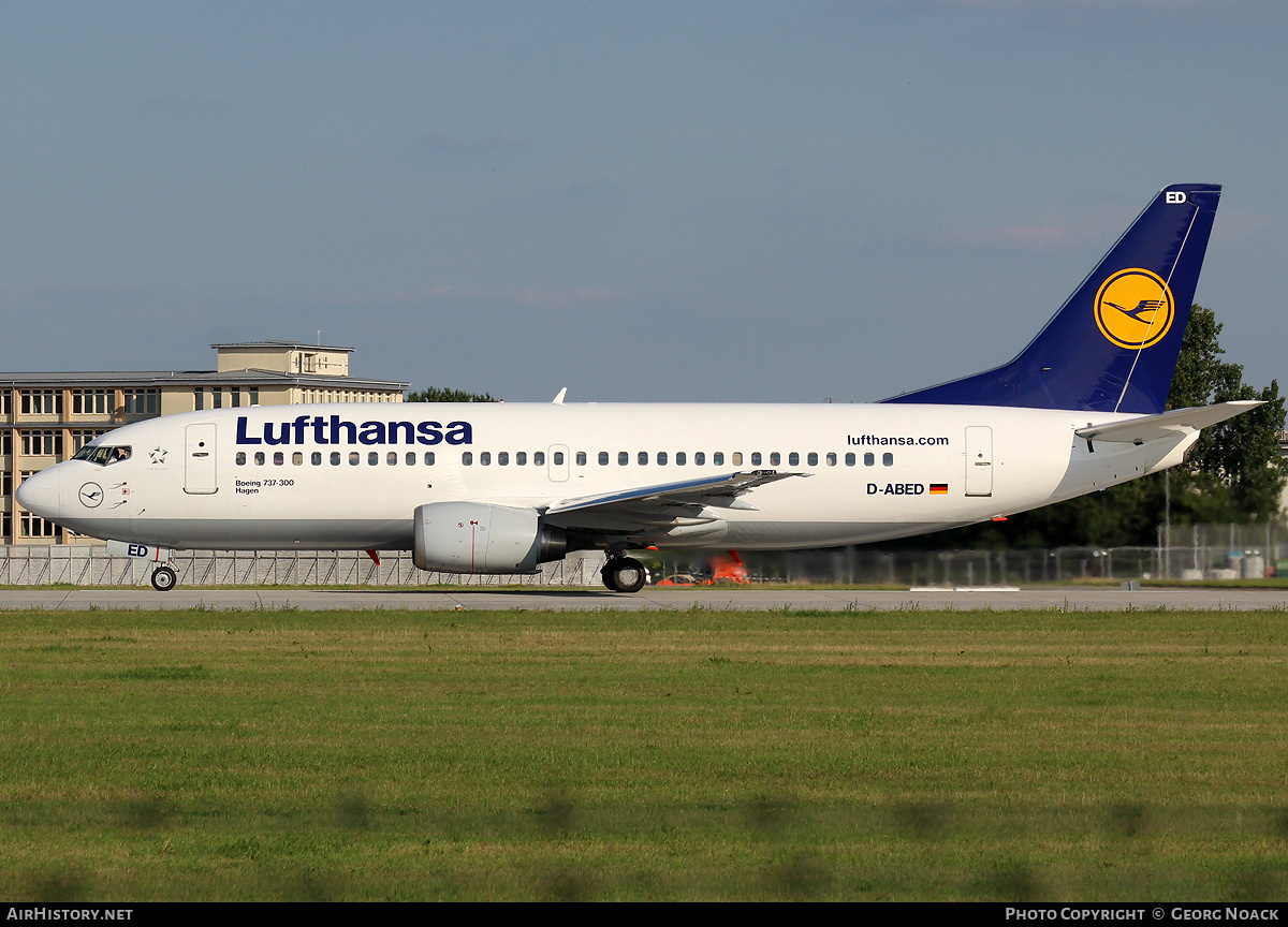 Aircraft Photo of D-ABED | Boeing 737-330 | Lufthansa | AirHistory.net #30918