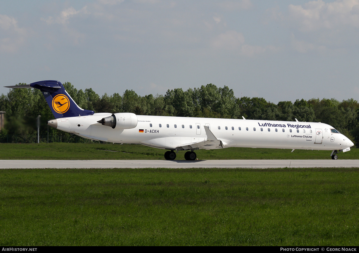 Aircraft Photo of D-ACKH | Bombardier CRJ-900LR (CL-600-2D24) | Lufthansa Regional | AirHistory.net #30922