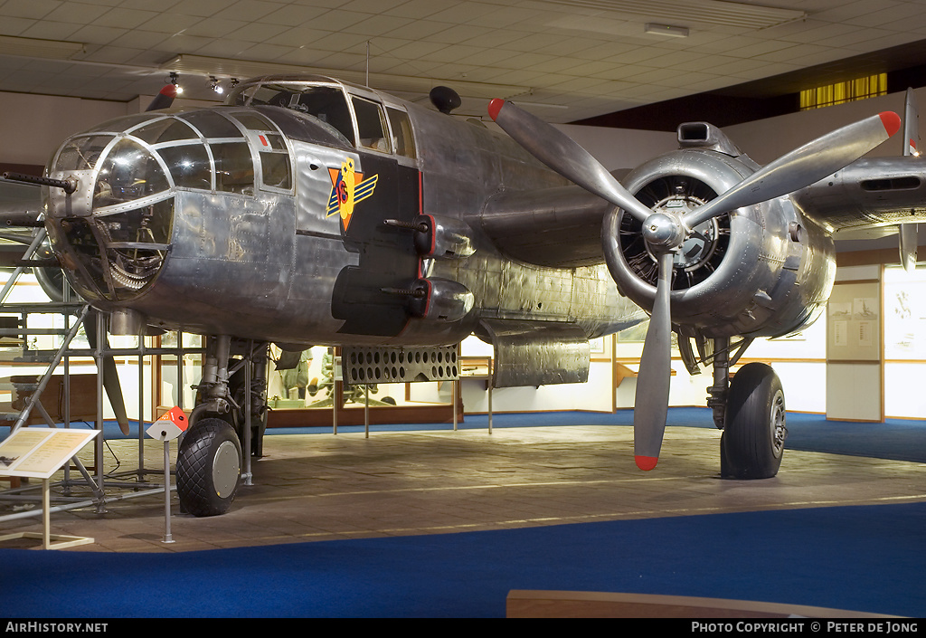 Aircraft Photo of M-464 | North American B-25J Mitchell | Netherlands East Indies - Air Force | AirHistory.net #30923