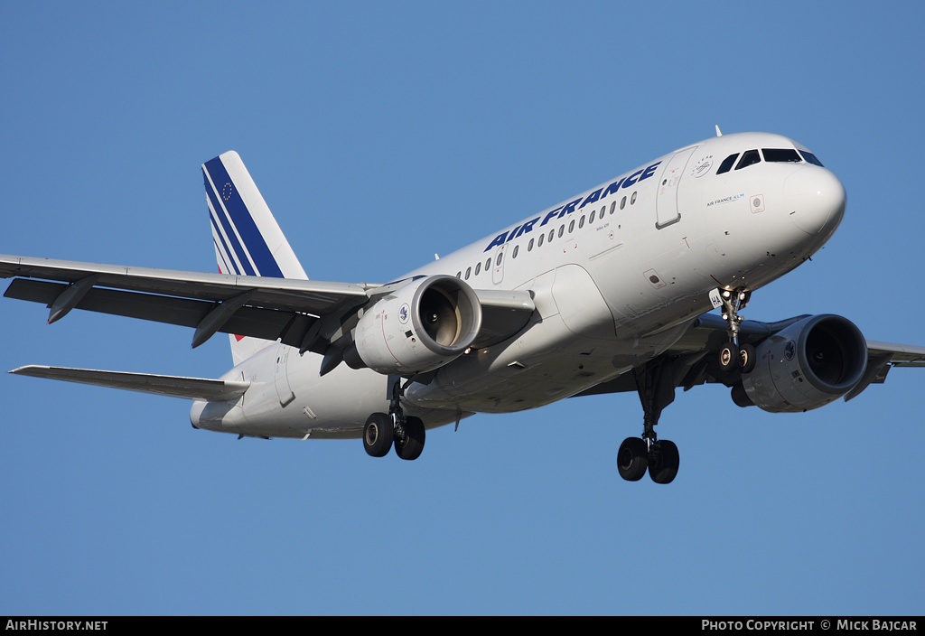 Aircraft Photo of F-GRHA | Airbus A319-111 | Air France | AirHistory.net #30934