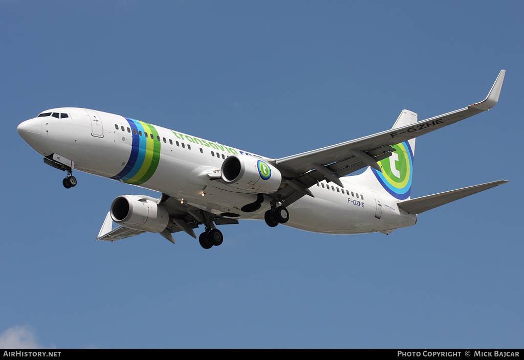 Aircraft Photo of F-GZHE | Boeing 737-8K2 | Transavia | AirHistory.net #30935