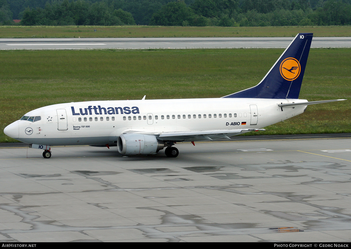 Aircraft Photo of D-ABIO | Boeing 737-530 | Lufthansa | AirHistory.net #30942