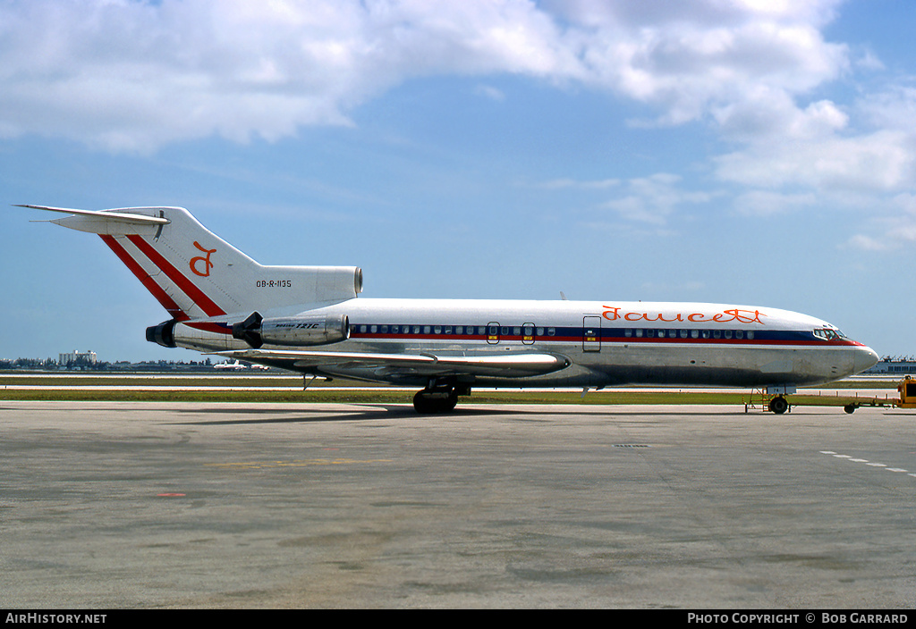 Aircraft Photo of OB-R-1135 | Boeing 727-173C | Faucett | AirHistory.net #30961