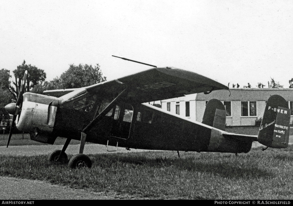 Aircraft Photo of F-BNEN | Max Holste MH.1521C Broussard | AirHistory.net #30977