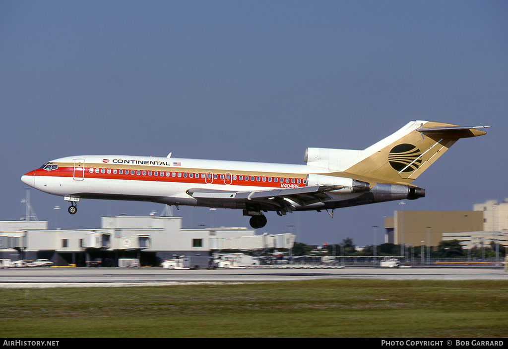 Aircraft Photo of N40485 | Boeing 727-22 | Continental Airlines | AirHistory.net #30987