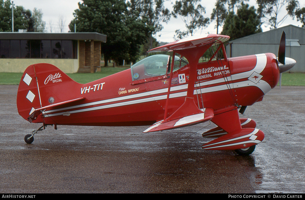 Aircraft Photo of VH-TIT | Pitts S-1 Special | Williams General Aviation | AirHistory.net #30990