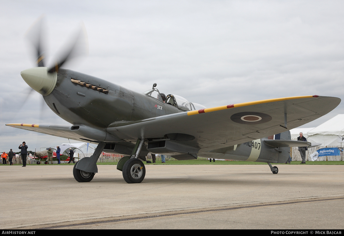 Aircraft Photo of G-LFIX / ML407 | Supermarine 509 Spitfire T9 | UK - Air Force | AirHistory.net #30992