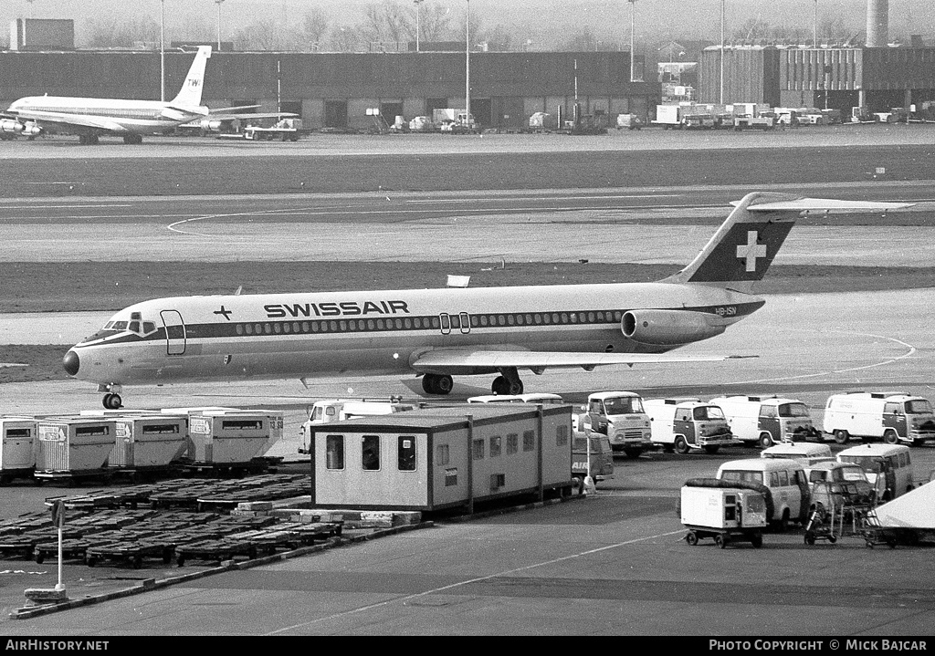 Aircraft Photo of HB-ISN | McDonnell Douglas DC-9-51 | Swissair | AirHistory.net #30999