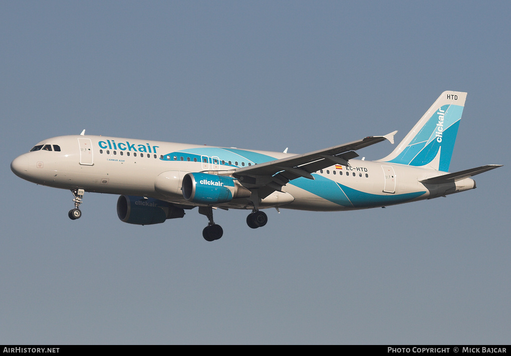 Aircraft Photo of EC-HTD | Airbus A320-214 | Clickair | AirHistory.net #31001