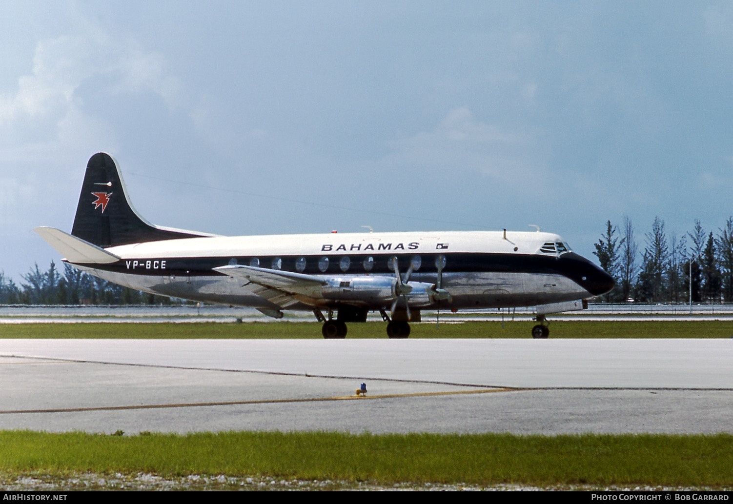 Aircraft Photo of VP-BCE | Vickers 707 Viscount | Bahamas Airways | AirHistory.net #31005