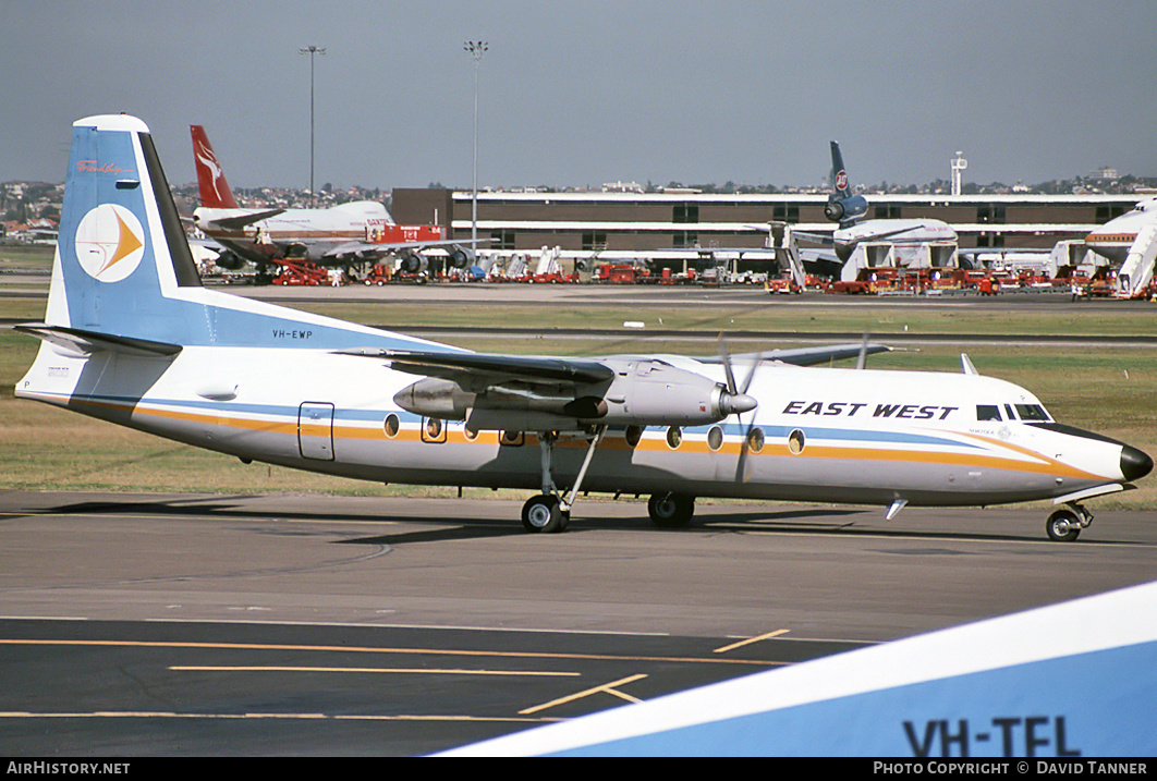 Aircraft Photo of VH-EWP | Fokker F27-500F Friendship | East-West Airlines | AirHistory.net #31014