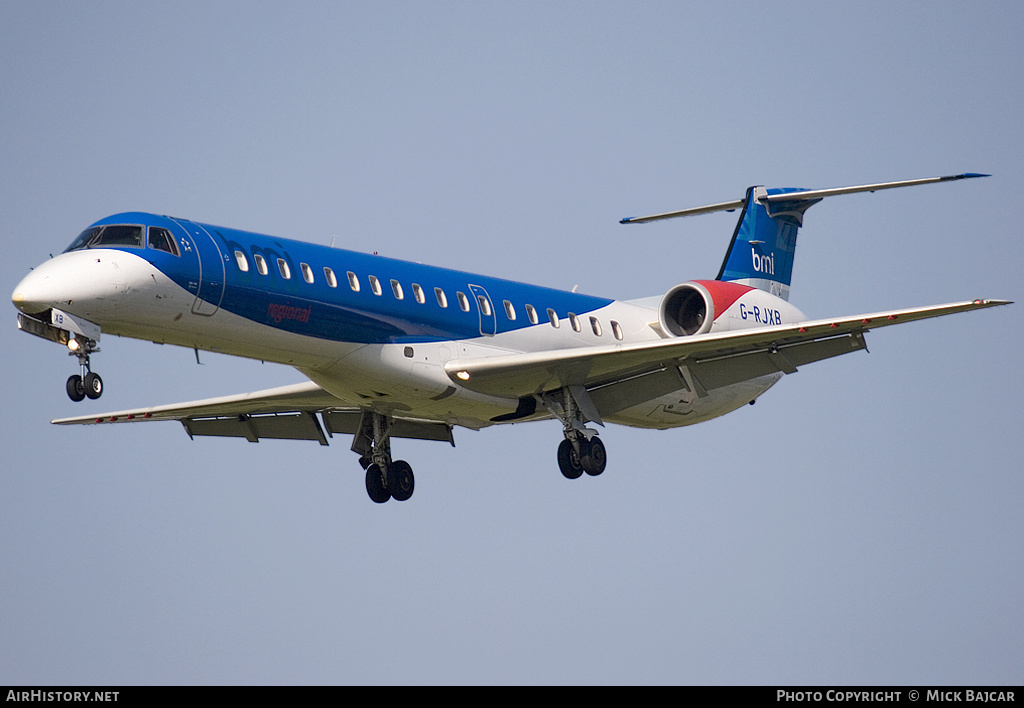 Aircraft Photo of G-RJXB | Embraer ERJ-145EP (EMB-145EP) | BMI Regional | AirHistory.net #31016