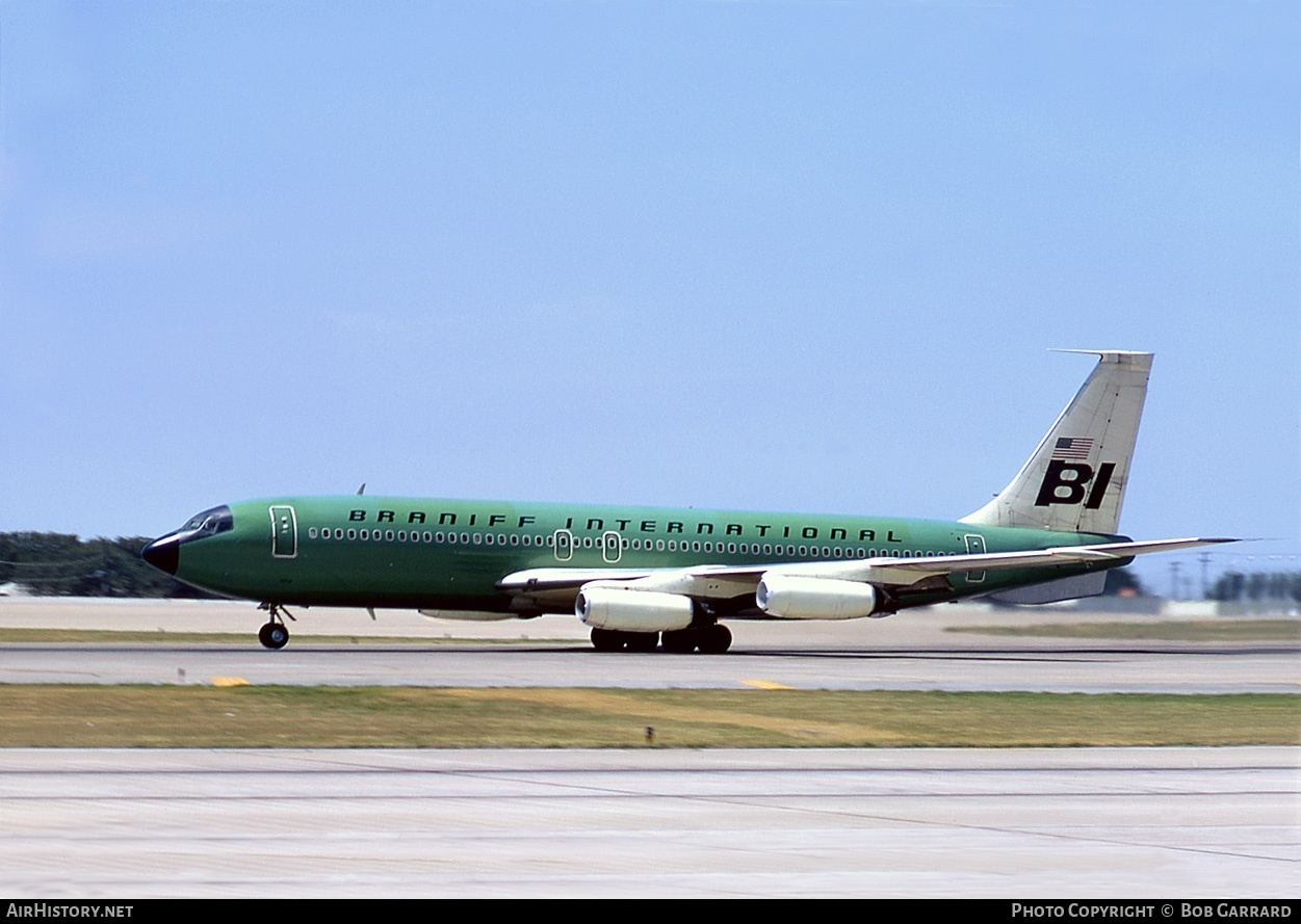 Aircraft Photo of N7074 | Boeing 707-227 | Braniff International Airways | AirHistory.net #31030