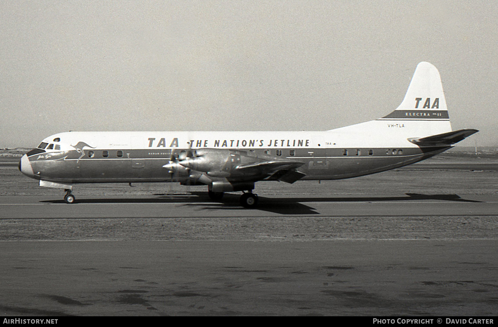 Aircraft Photo of VH-TLA | Lockheed L-188A Electra | Trans-Australia Airlines - TAA | AirHistory.net #31042