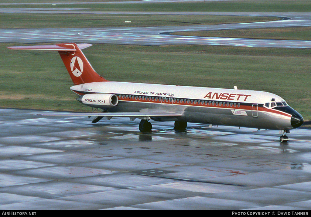 Aircraft Photo of VH-CZA | Douglas DC-9-31 | Ansett Airlines of Australia | AirHistory.net #31051