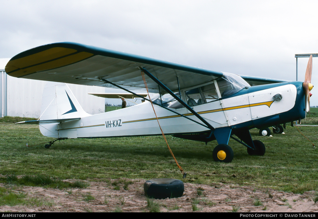 Aircraft Photo of VH-KAZ | Auster J-1B Aiglet | AirHistory.net #31078