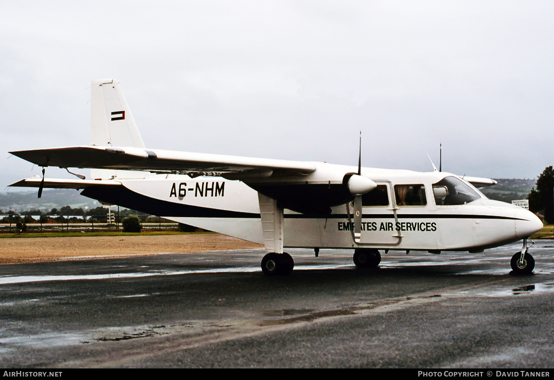 Aircraft Photo of A6-NHM | Pilatus Britten-Norman BN-2A-20 Islander | Emirates Air Services - EAS | AirHistory.net #31080