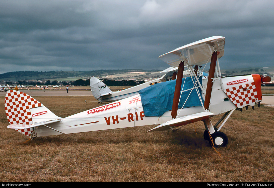 Aircraft Photo of VH-RIP | De Havilland D.H. 82A Tiger Moth | AirHistory.net #31084